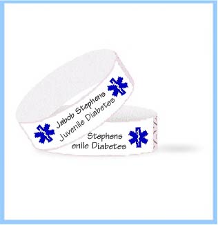 Medical Alert Wristbands